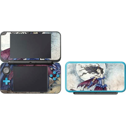 Amy Brown The Moon is Calling Fairy and Dragon Nintendo 2DS XL (2017) Skin